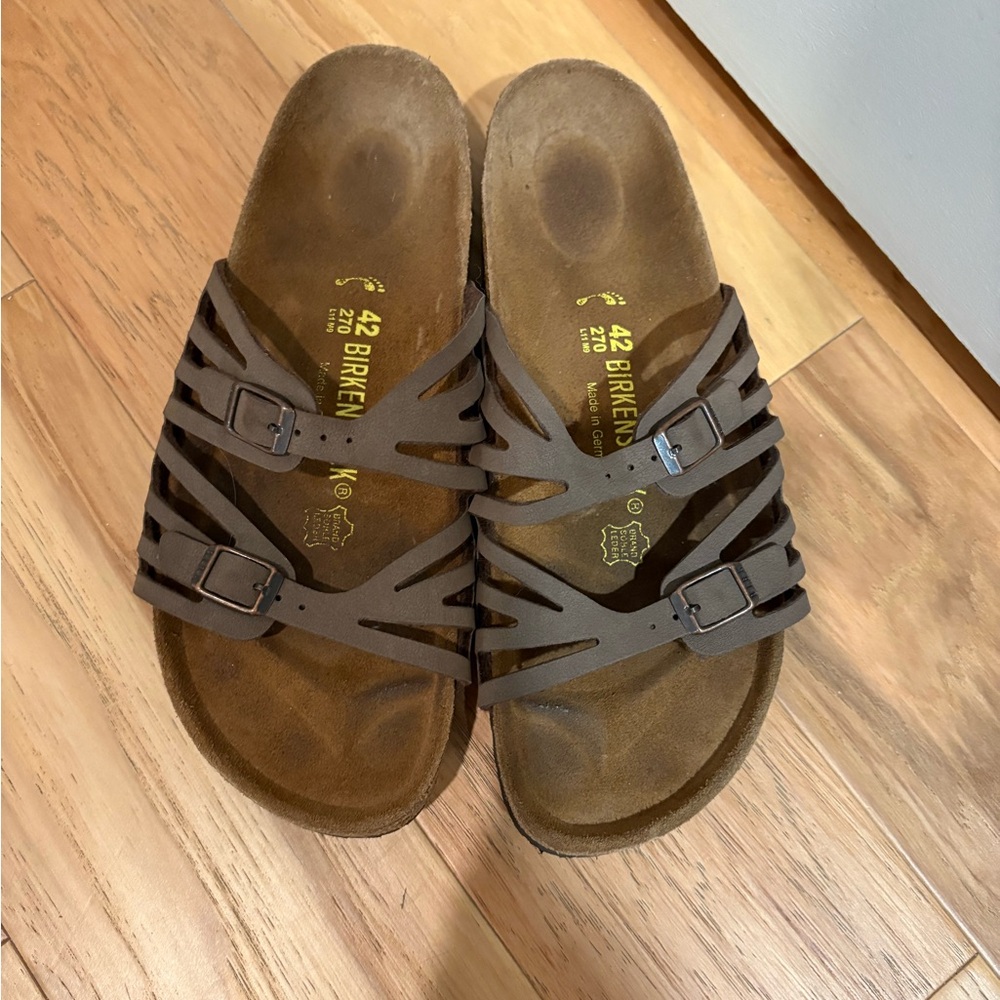 Birkenstock Granada Women’s Soft Footbed Sandal | Tobacco Leather | MSRP $145